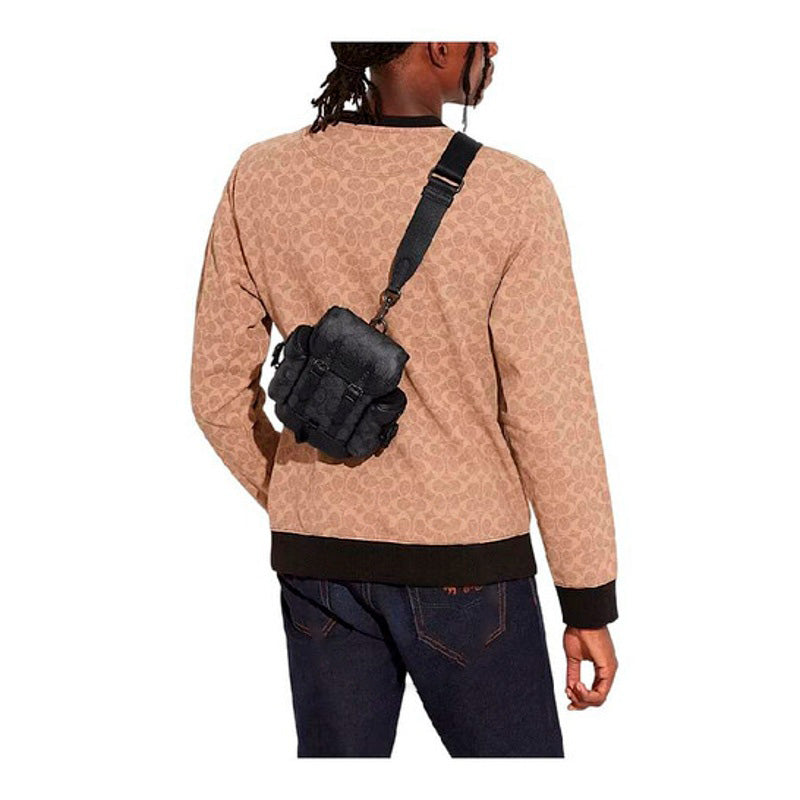 Bolsa Mochila Signature Coated Canvas