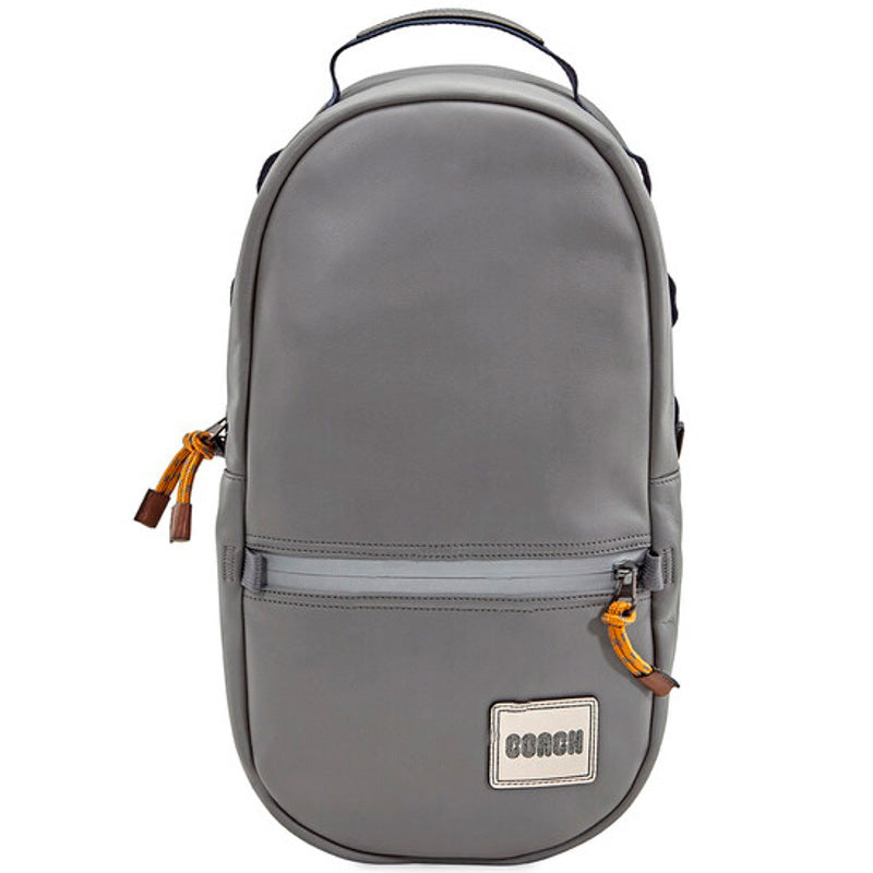 Bolsa Mochila Open Box   Coach Patch Pacer in Black Copper Heather Grey - Mercado de Luxo - O Maior E-Commerce de Bens, Produtos e Serviços de Luxo do Brasil.