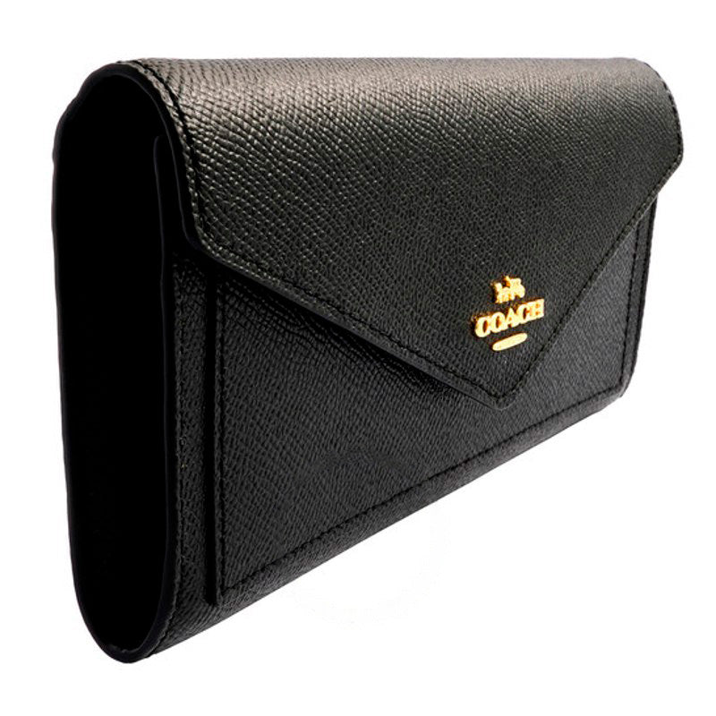 Bolsa Wallet Black Ladies Soft Slim