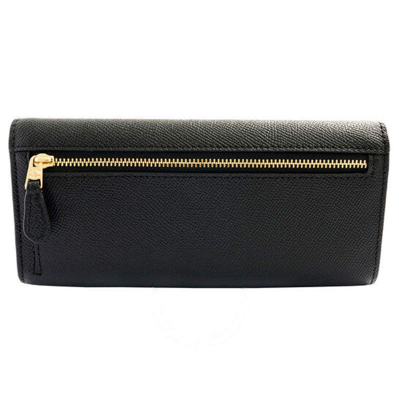 Bolsa Wallet Black Ladies Soft Slim