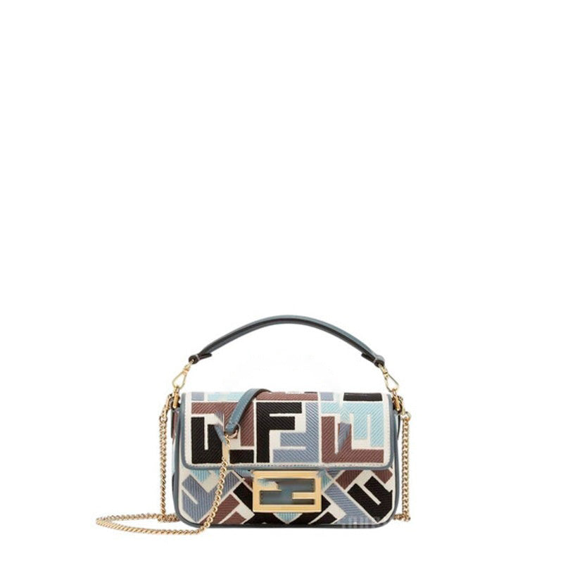 Bolsa Shoulder FF Miniuette - Mercado de Luxo - O Maior E-Commerce de Bens, Produtos e Serviços de Luxo do Brasil.