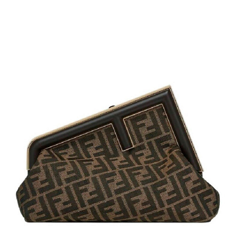 Bolsa Handle Ff Jacquard Midi - Mercado de Luxo - O Maior E-Commerce de Bens, Produtos e Serviços de Luxo do Brasil.