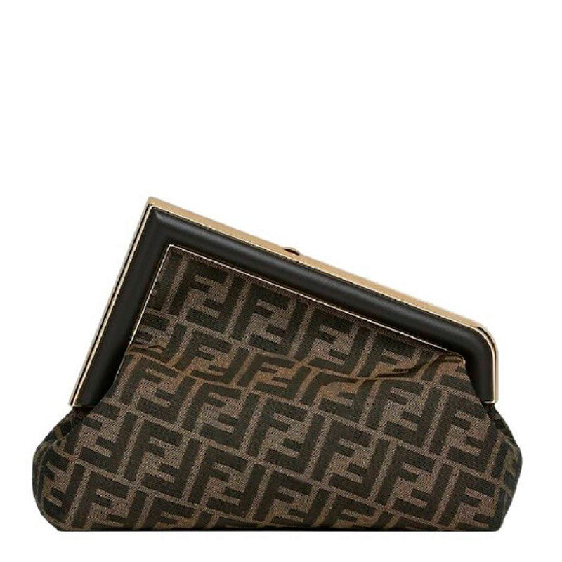 Bolsa Handle Ff Jacquard Midi