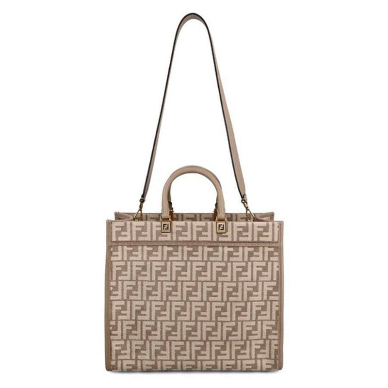 Bolsa Shopper Sunshine FfPattern Print - Mercado de Luxo - O Maior E-Commerce de Bens, Produtos e Serviços de Luxo do Brasil.