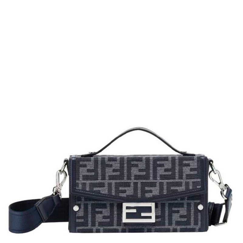 Bolsa Shoulder FF Jacquard Soft Trunkuette - Mercado de Luxo - O Maior E-Commerce de Bens, Produtos e Serviços de Luxo do Brasil.