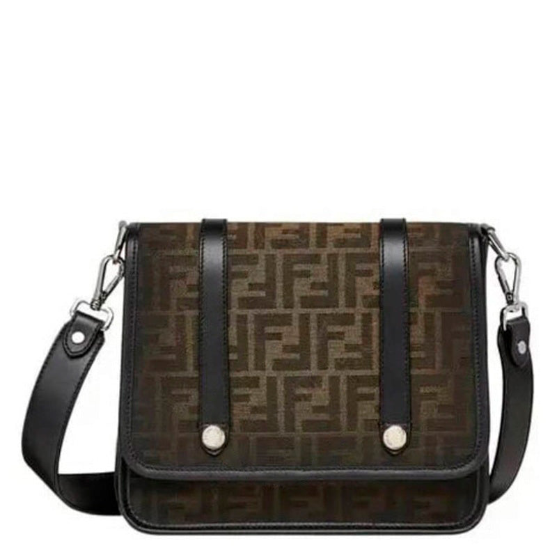 Bolsa Messenger FF Jacquard Eclissi - Mercado de Luxo - O Maior E-Commerce de Bens, Produtos e Serviços de Luxo do Brasil.