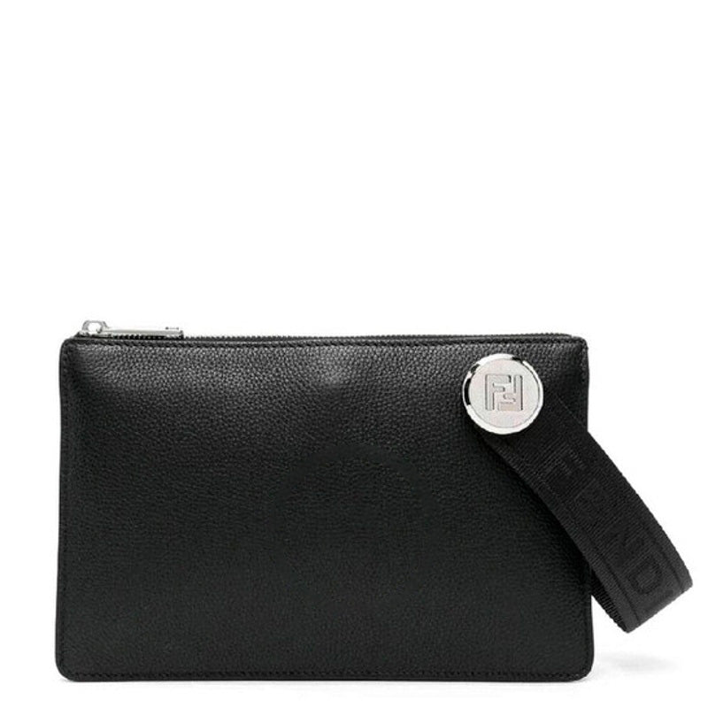 Bolsa Clutch Engraved Logo Rivet Chiodo - Mercado de Luxo - O Maior E-Commerce de Bens, Produtos e Serviços de Luxo do Brasil.
