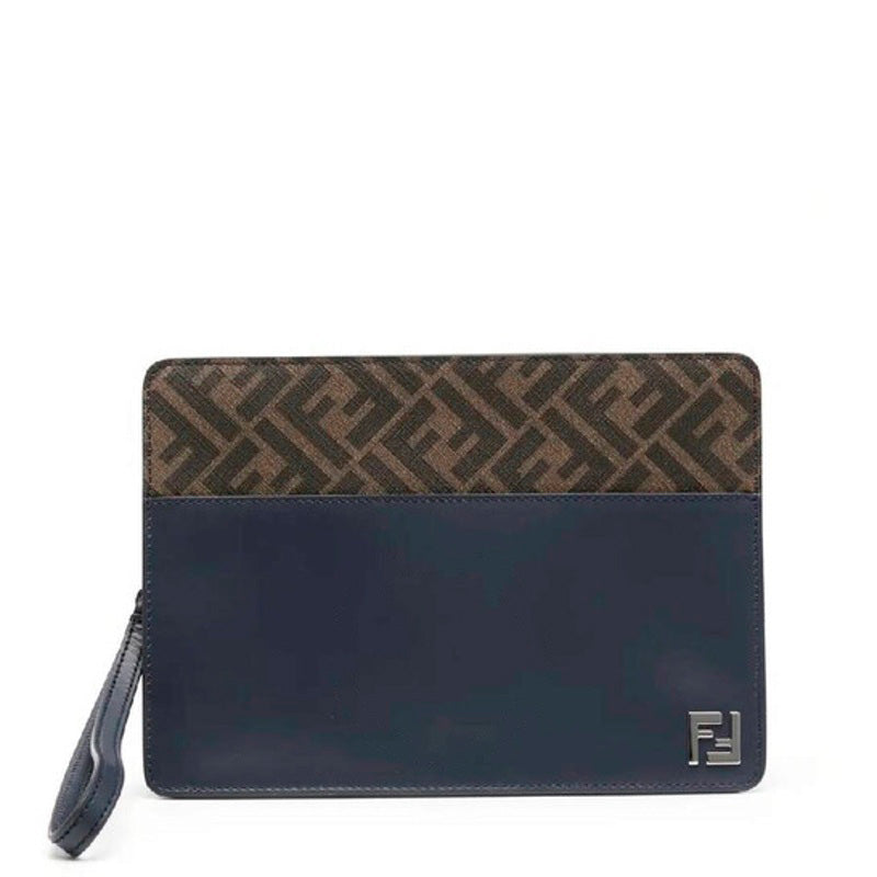 Bolsa Clutch Squared Logo Applique Standing - Mercado de Luxo - O Maior E-Commerce de Bens, Produtos e Serviços de Luxo do Brasil.