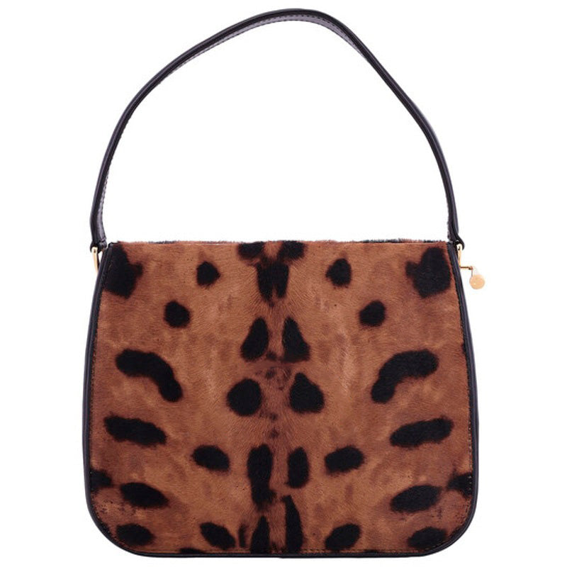 Bolsa Handle Small Leopard Print Framed - Mercado de Luxo - O Maior E-Commerce de Bens, Produtos e Serviços de Luxo do Brasil.