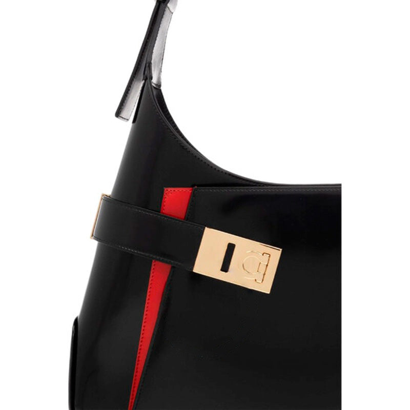 Bolsa Shoulder GanciniBuckled Asymmetric