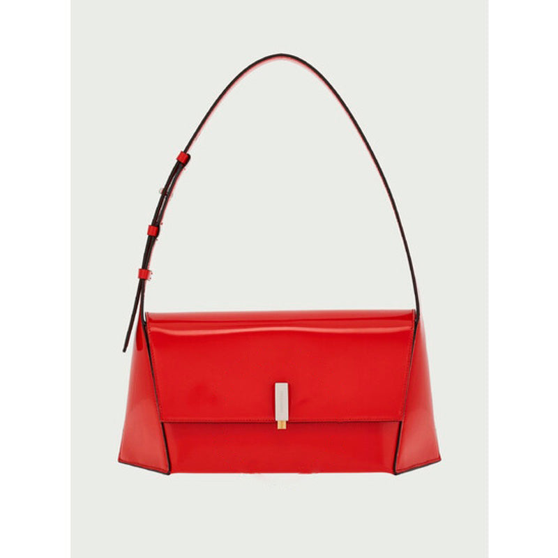 Bolsa Shoulder Red Geometric (M) - Mercado de Luxo - O Maior E-Commerce de Bens, Produtos e Serviços de Luxo do Brasil.
