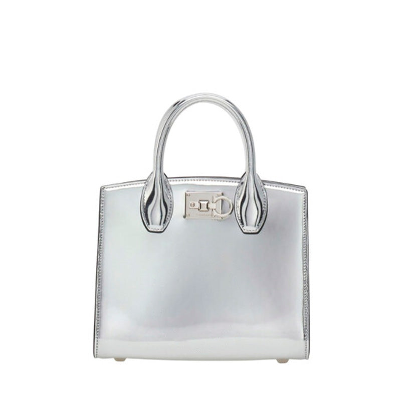 Bolsa Shopper Small Studio Box Gancini Buckle - Mercado de Luxo - O Maior E-Commerce de Bens, Produtos e Serviços de Luxo do Brasil.