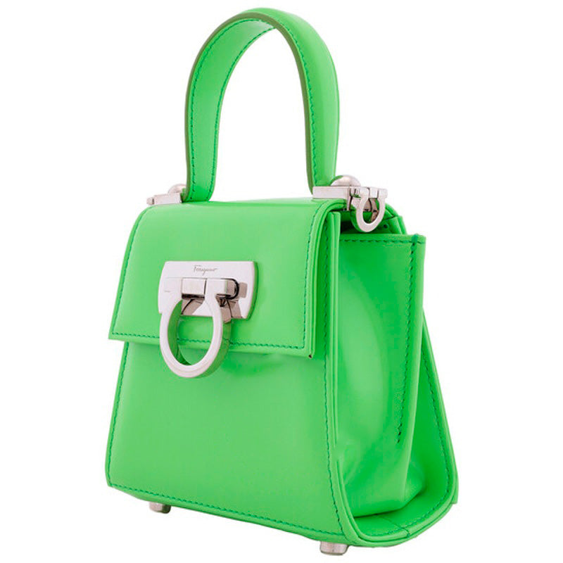 Bolsa Handle Ladies Green Micro Iconic