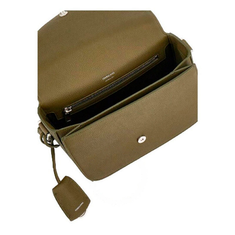 Bolsa Crossbody Embossed Logo