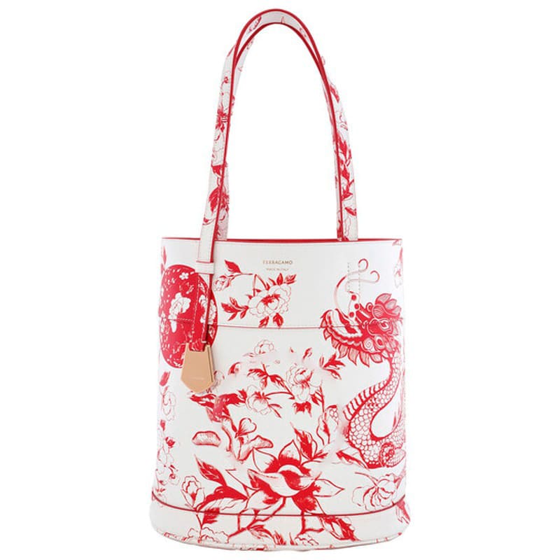 Bolsa Shopper NorthSouth Floral Print - Mercado de Luxo - O Maior E-Commerce de Bens, Produtos e Serviços de Luxo do Brasil.