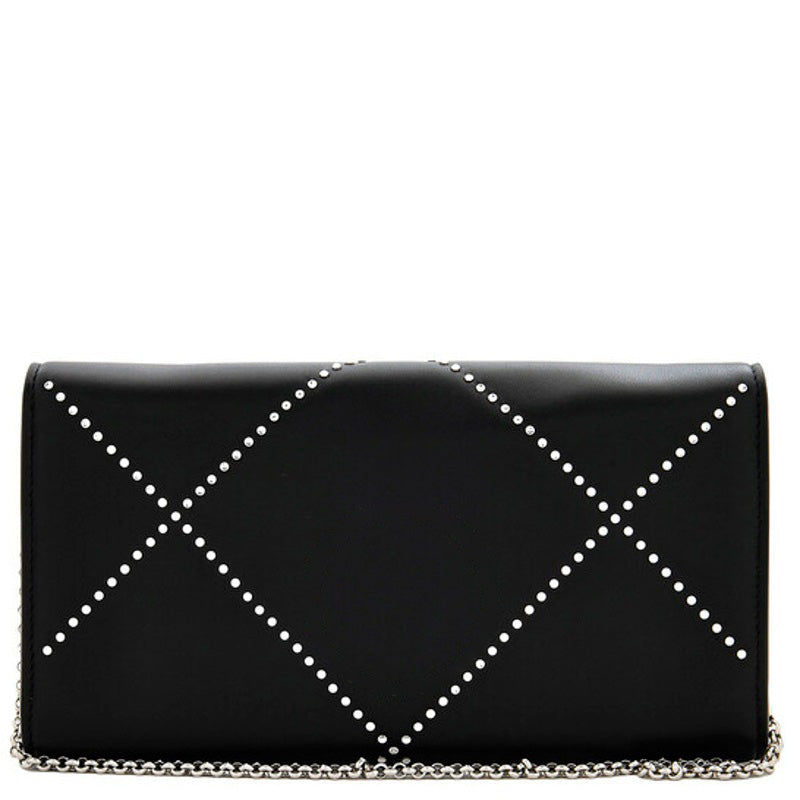 Bolsa Crossbody Ladies Black Gancini Black Studded Mini