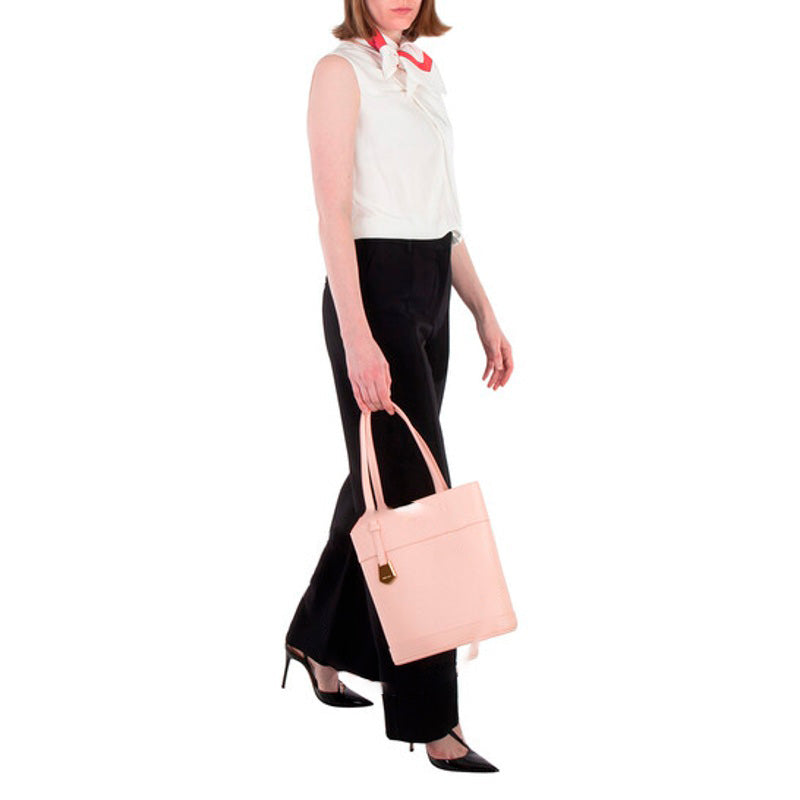 Bolsa Shopper Carryall Small North South Charming in Pink