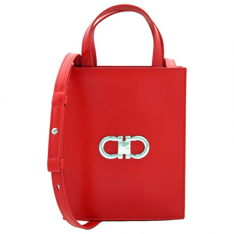 Bolsa Shopper Double Gancini Mini - Mercado de Luxo - O Maior E-Commerce de Bens, Produtos e Serviços de Luxo do Brasil.