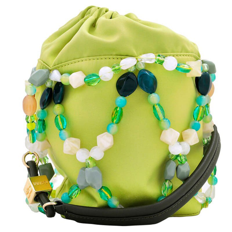 Bolsa Bucket Tender Shoots Party Line Beads - Mercado de Luxo - O Maior E-Commerce de Bens, Produtos e Serviços de Luxo do Brasil.