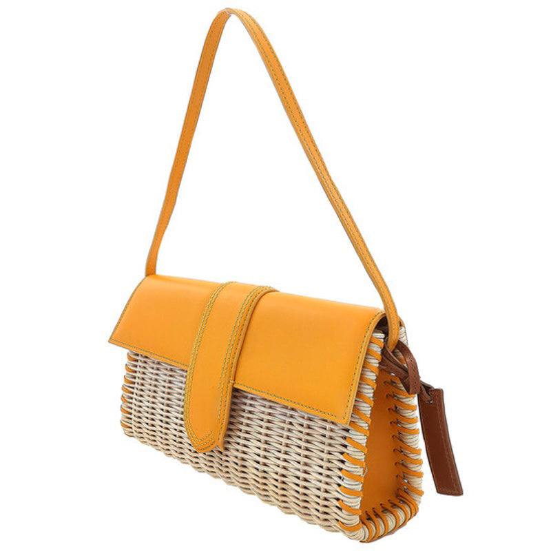 Bolsa Shoulder Yellow Le Bambino Long Woven
