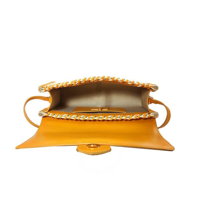 Bolsa Shoulder Yellow Le Bambino Long Woven