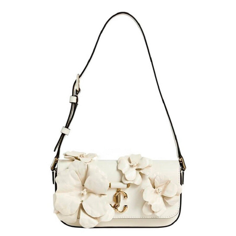 Bolsa Shoulder Avenue Floral Applique - Mercado de Luxo - O Maior E-Commerce de Bens, Produtos e Serviços de Luxo do Brasil.