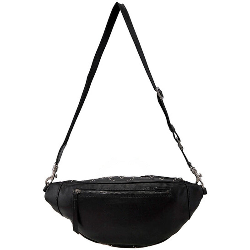 Bolsa Pocket Kirt Star Studded in Black Silver