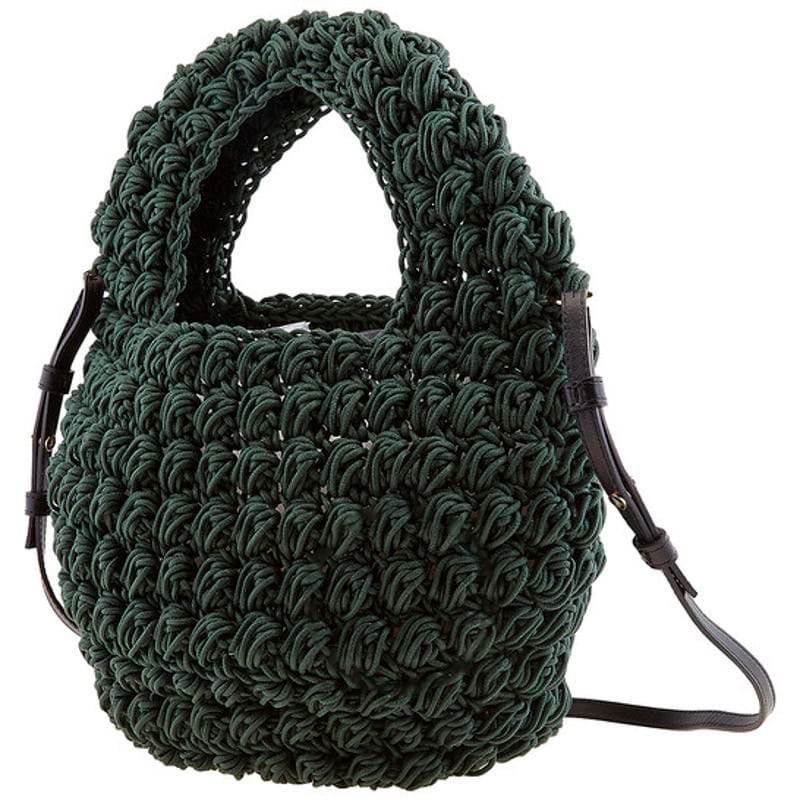 Bolsa Beach Khaki Popcorn Basket Woven