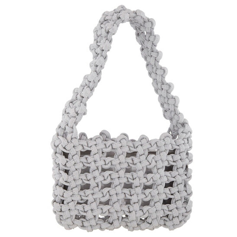 Bolsa Shoulder Ladies Reflective Reflective Knot Armpit - Mercado de Luxo - O Maior E-Commerce de Bens, Produtos e Serviços de Luxo do Brasil.