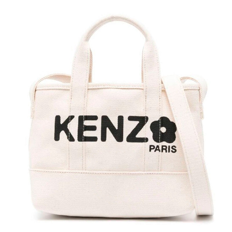 Bolsa Beach Boke Flower Motif Canvas - Mercado de Luxo - O Maior E-Commerce de Bens, Produtos e Serviços de Luxo do Brasil.