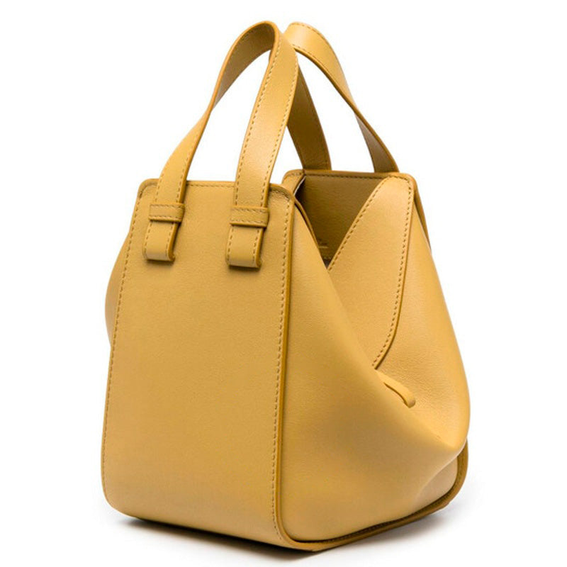 Bolsa Handle Compact Hammock In Bright Ochre - Mercado de Luxo - O Maior E-Commerce de Bens, Produtos e Serviços de Luxo do Brasil.