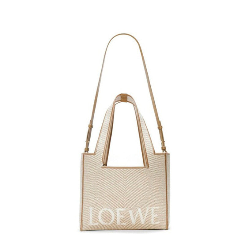 Bolsa Shopper Medium Font Ecru - Mercado de Luxo - O Maior E-Commerce de Bens, Produtos e Serviços de Luxo do Brasil.