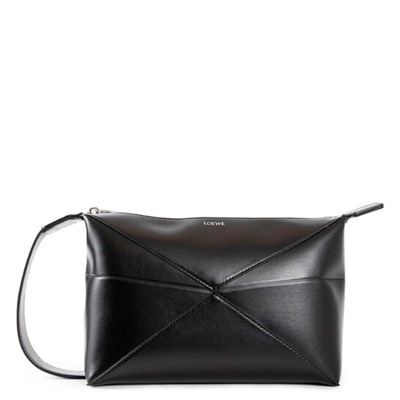 Bolsa Shopper Puzzle Fold Wash Black - Mercado de Luxo - O Maior E-Commerce de Bens, Produtos e Serviços de Luxo do Brasil.