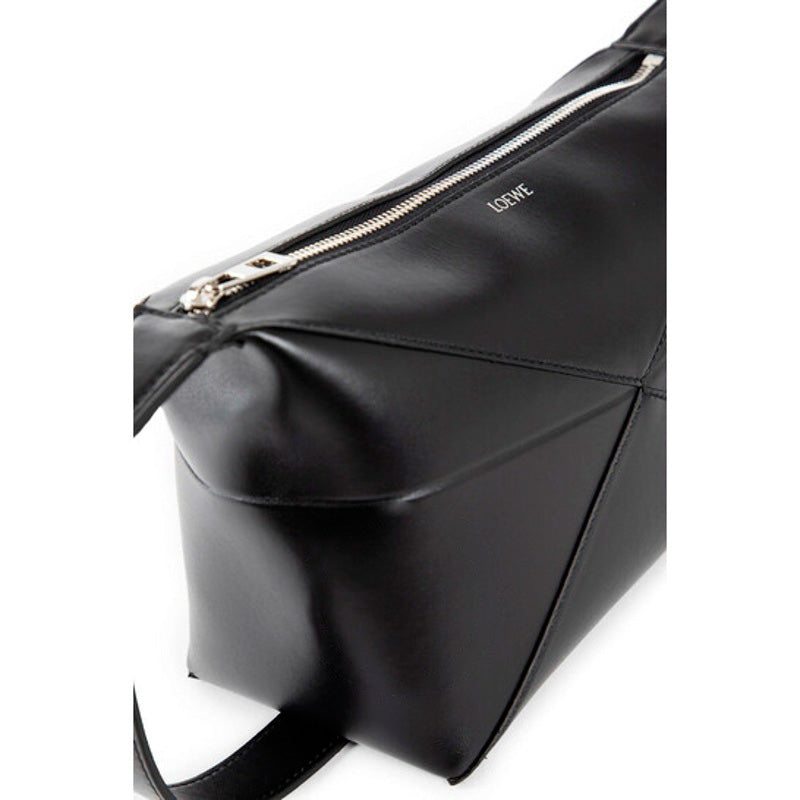Bolsa Shopper Puzzle Fold Wash Black