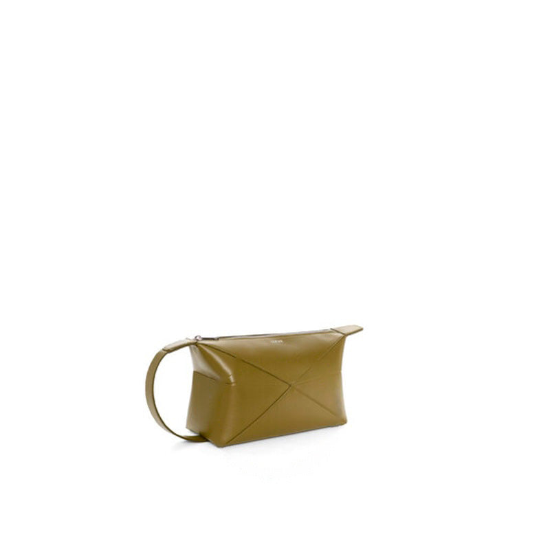 Bolsa Shopper Puzzle Fold Wash Olive