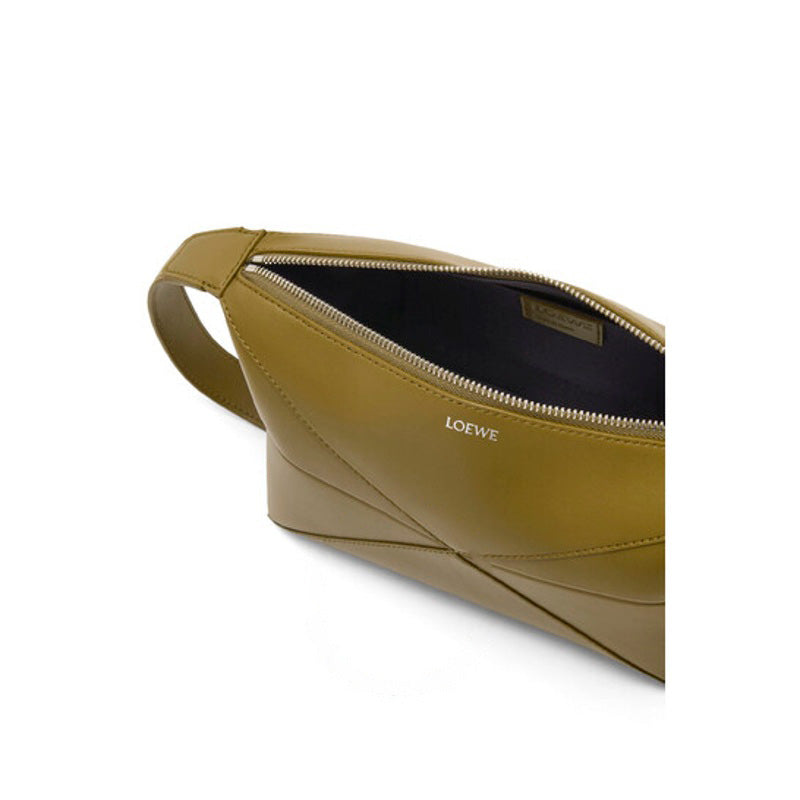 Bolsa Shopper Puzzle Fold Wash Olive