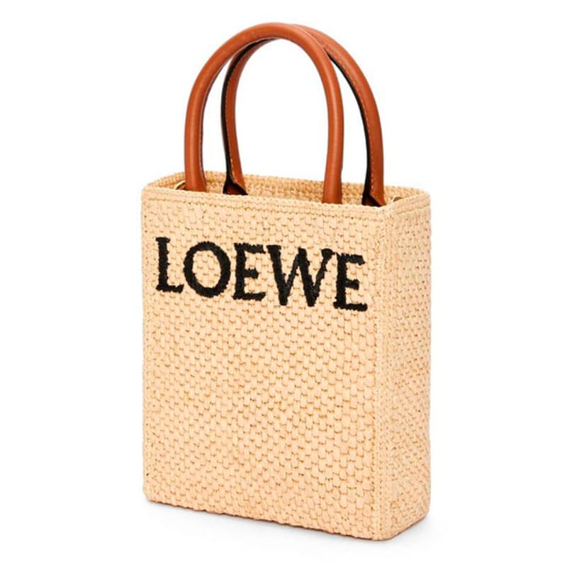 Bolsa Shopper Vertical Mini Beige