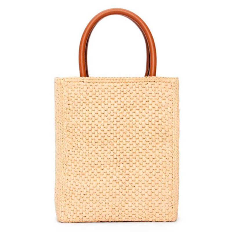 Bolsa Shopper Vertical Mini Beige