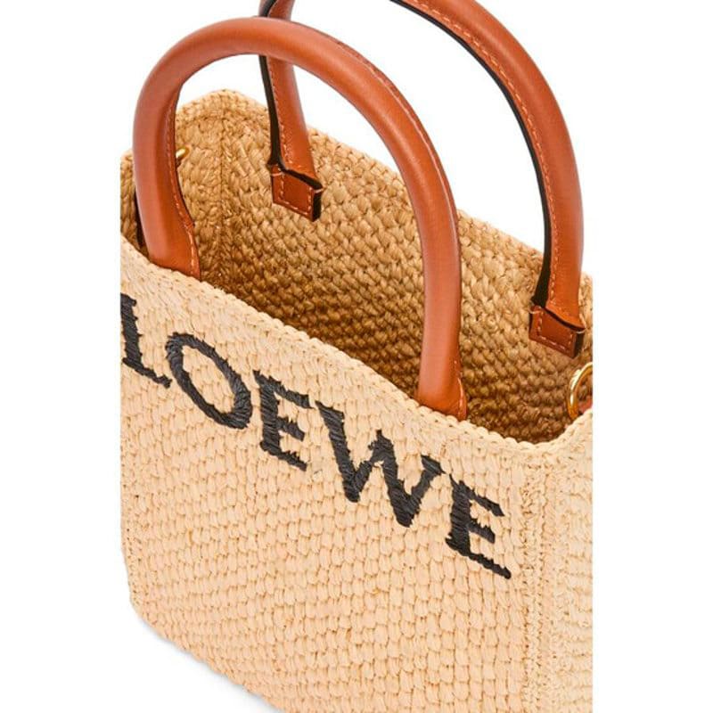Bolsa Shopper Vertical Mini Beige