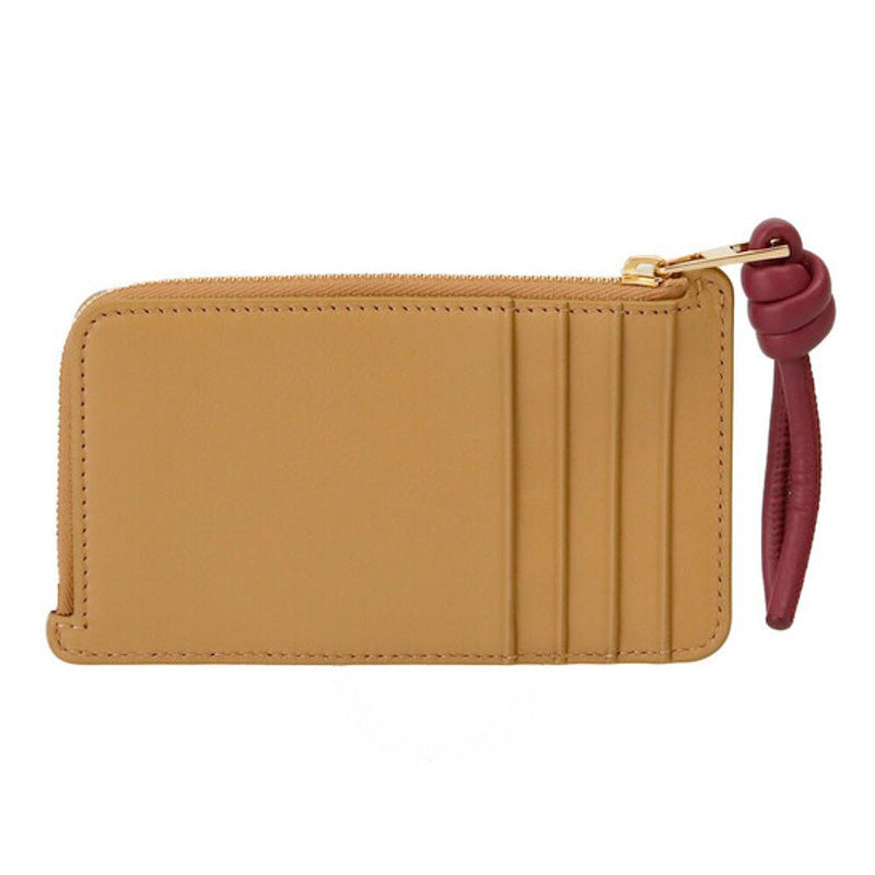 Bolsa Wallet Knot   Sahara Crimson