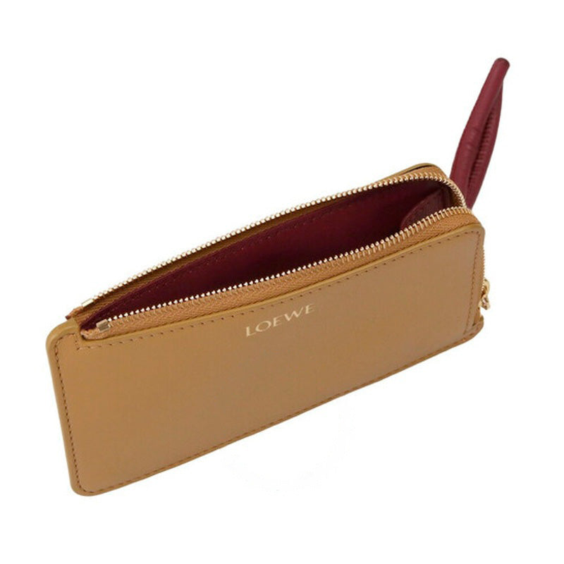 Bolsa Wallet Knot   Sahara Crimson