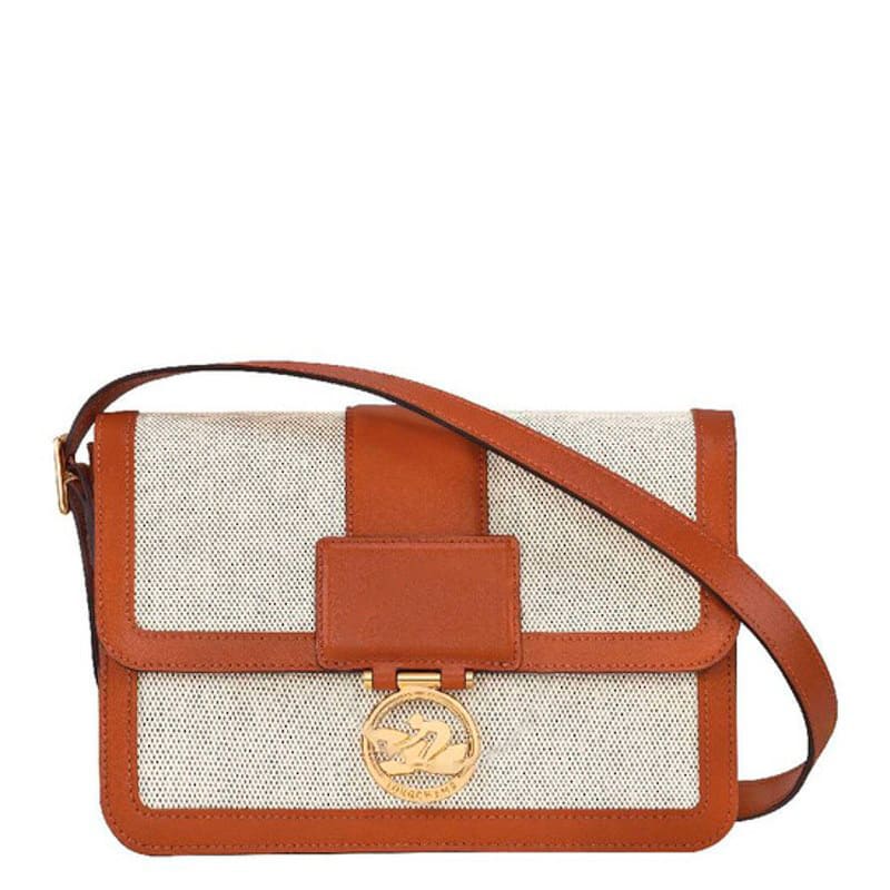 Bolsa Crossbody BoxTrot M Canvas - Mercado de Luxo - O Maior E-Commerce de Bens, Produtos e Serviços de Luxo do Brasil.