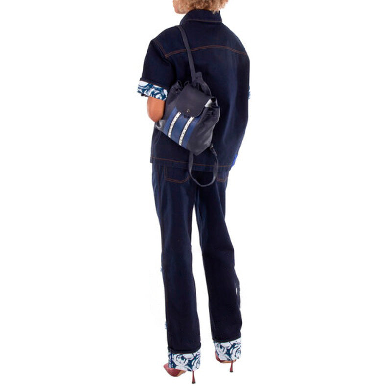 Bolsa Mochila Le Pliage Cuir S Rock