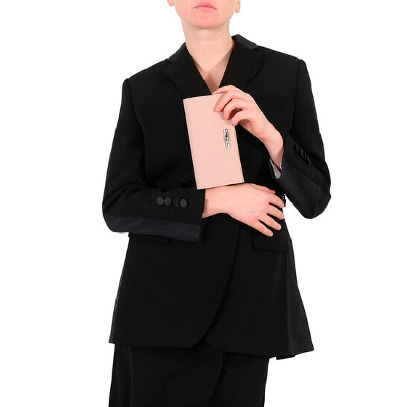 Bolsa Wallet Roseau Powder Ladies 3.9 x 7.7 ins