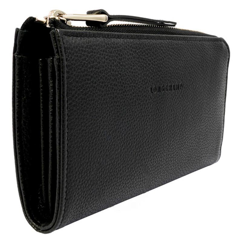 Bolsa Wallet Le Foulonne Black 047 Ladies 3.9 x 7.7 ins - Mercado de Luxo - O Maior E-Commerce de Bens, Produtos e Serviços de Luxo do Brasil.