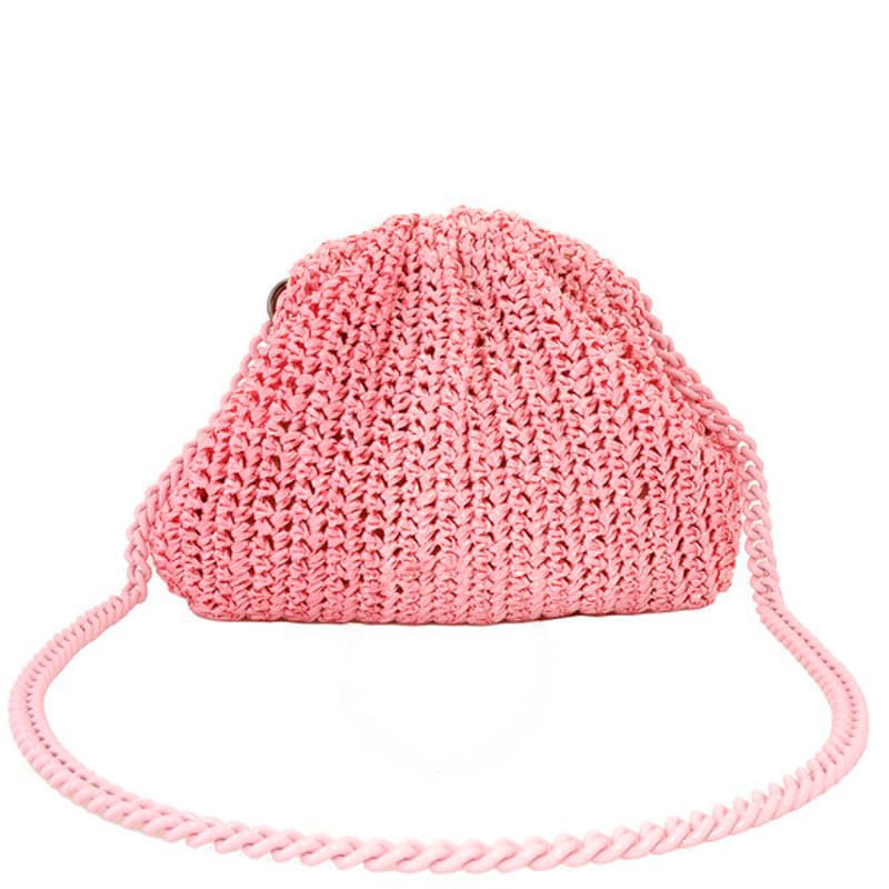 Bolsa Clutch Mini Game Crochet Glow