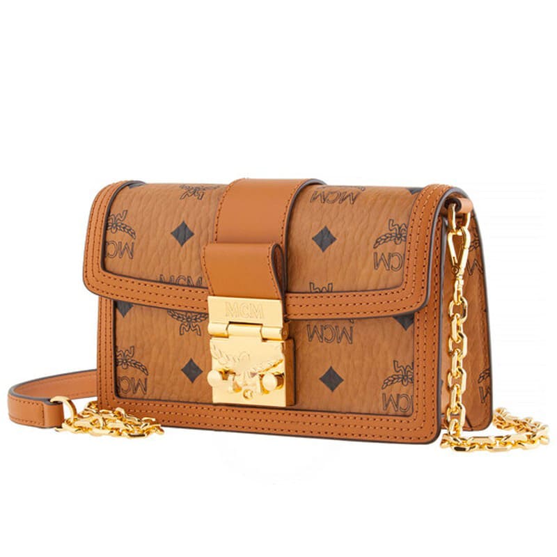 Bolsa Crossbody Ladies Gretl in Cognac Visetos