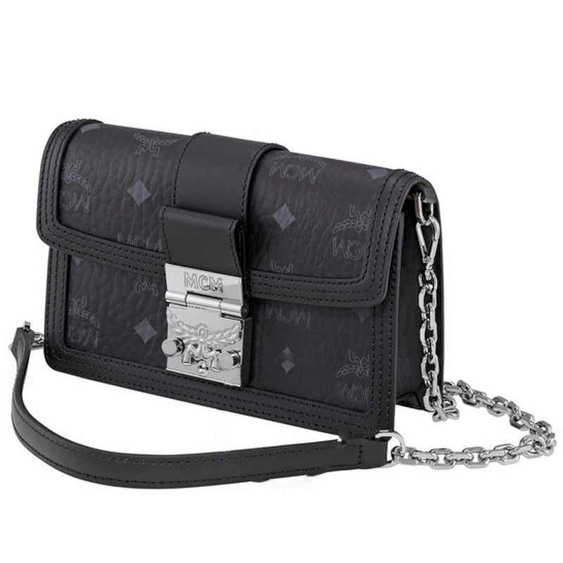 Bolsa Crossbody Ladies Gretl in Black Visetos