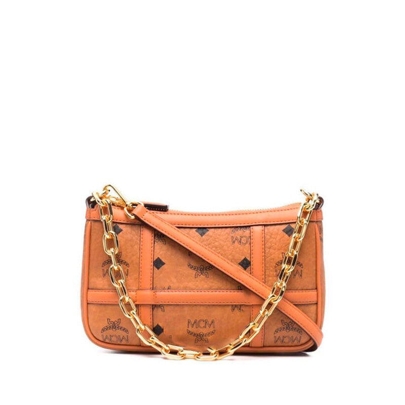 Bolsa Shoulder Ladies Delmy in Cognac Visetos - Mercado de Luxo - O Maior E-Commerce de Bens, Produtos e Serviços de Luxo do Brasil.