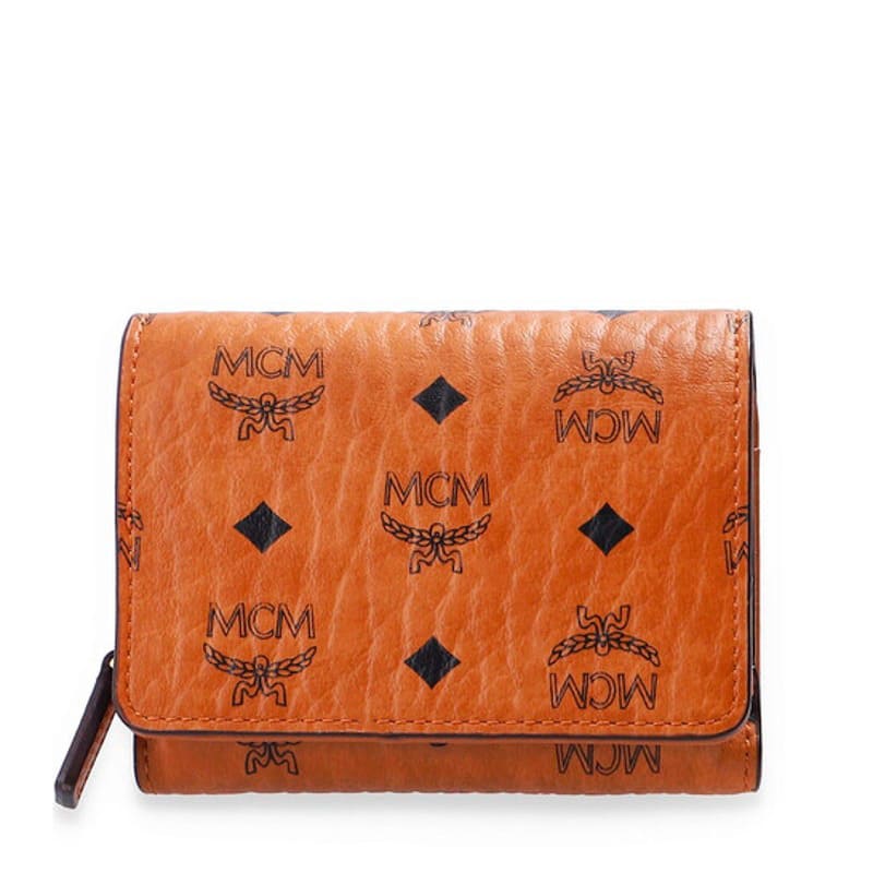 Bolsa Wallet Ladies Trifold in Cognac Visetos Original - Mercado de Luxo - O Maior E-Commerce de Bens, Produtos e Serviços de Luxo do Brasil.